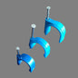 PVC BLUE CLAMP 1/2