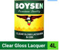 BOYSEN CLEAR GLOSS LACQUER B-1250 (4L)