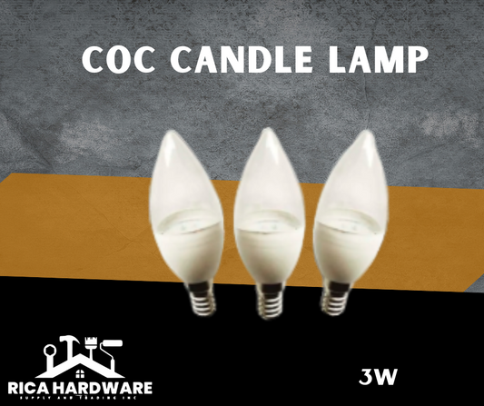 COC CANDLE LAMP 3W 210ML