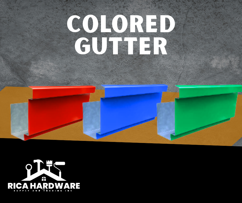 COLORED GUTTER (GREEN,BLUE,RED)