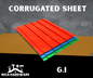 CORRUGATED ROOFING SHEET (G.I)