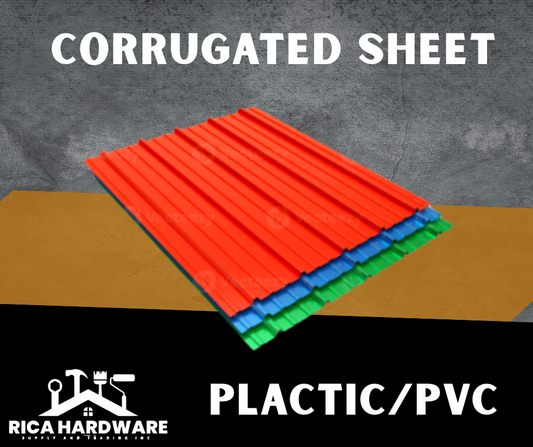 CORRUGATED ROOFING SHEET (PLASTIC)