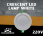CRECSENT LED LAMP WHITE 220V