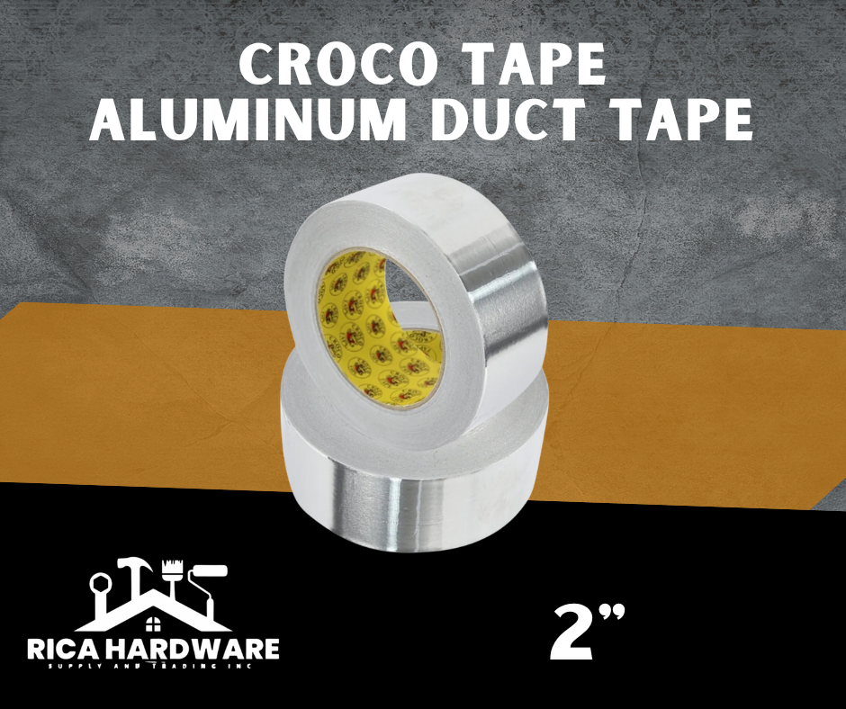 CROCO TAPE ALUMINUM DUCT TAPE 2"