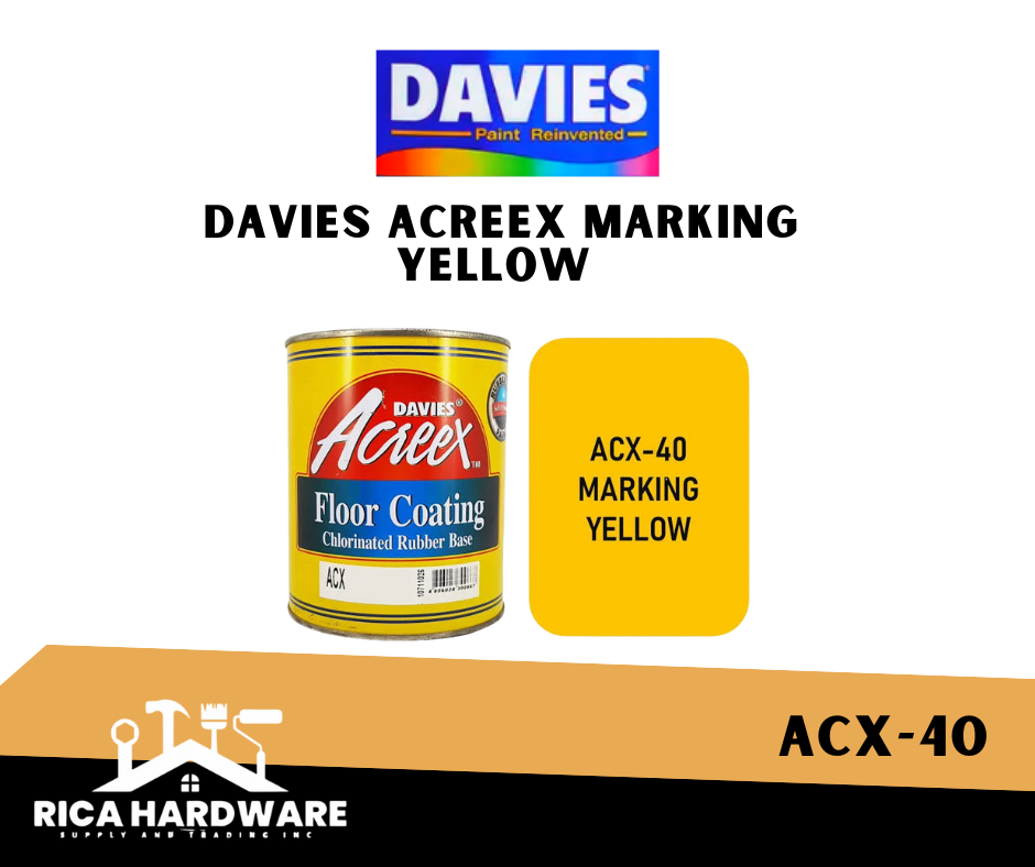 DAVIES ACREEX MARKING YELLOW (ACX-40)