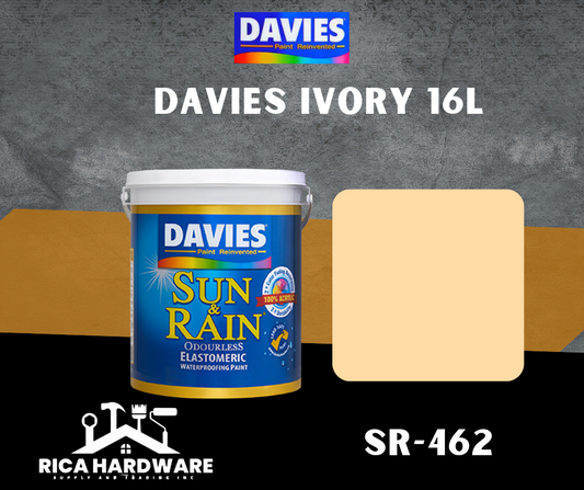 DAVIES SUN & RAIN ODORLESS ELASTOMERIC  IVORY (SR-462)