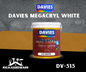 DAVIES MEGACRYL WHITE (DV-515)