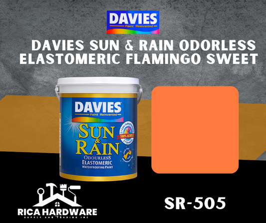 DAVIES SUN & RAIN ODORLESS ELASTOMERIC FLAMINGO SWEET (SR-505)