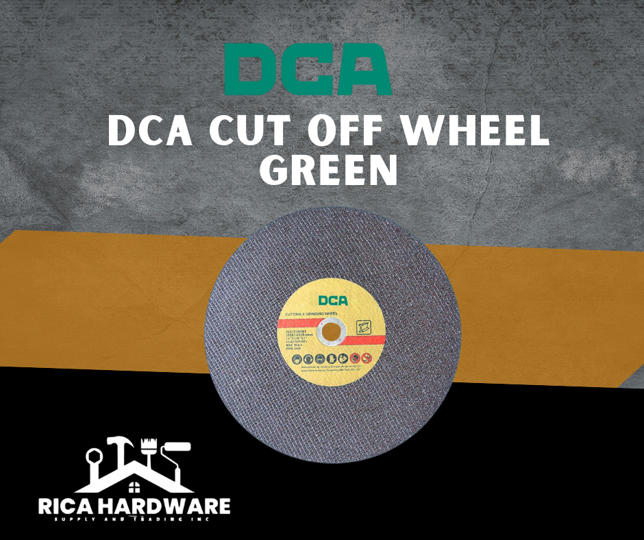 DCA CUT OFF WHEEL GREEN