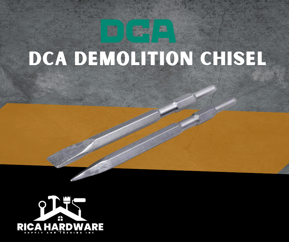 DCA DEMOLITION CHISEL – Rica Hardware Supply And Trading Inc.