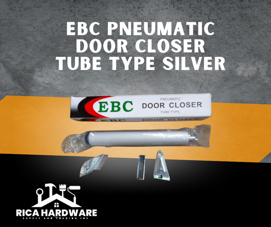 EBC PNEUMATIC DOOR CLOSER TUBE TYPE SILVER