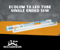 ECOLUM T8 LED TUBE SINGLE ENDED 18W