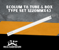 ECOLUM T8 TUBE & BOX TYPE SET 1220MMX43