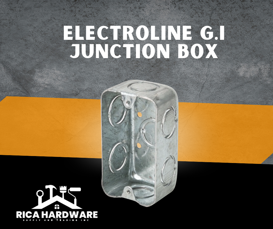 ELECTROLINE G.I JUNCTION BOX 1.2MM