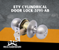 ETY CYLINDRICAL DOOR LOCK 5791-AB