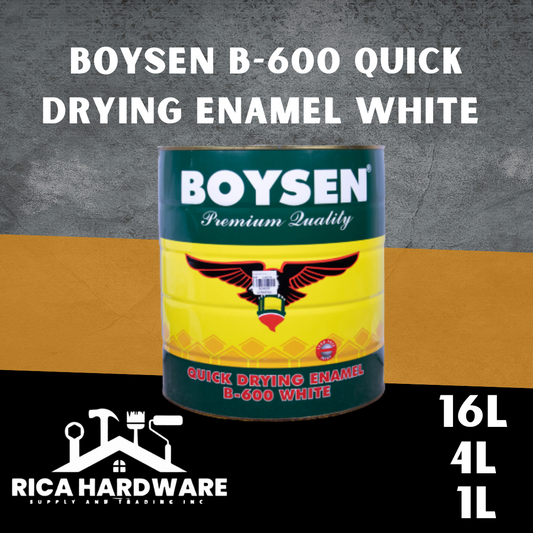 BOYSEN B-600 QUICK DRYING ENAMEL WHITE 16L