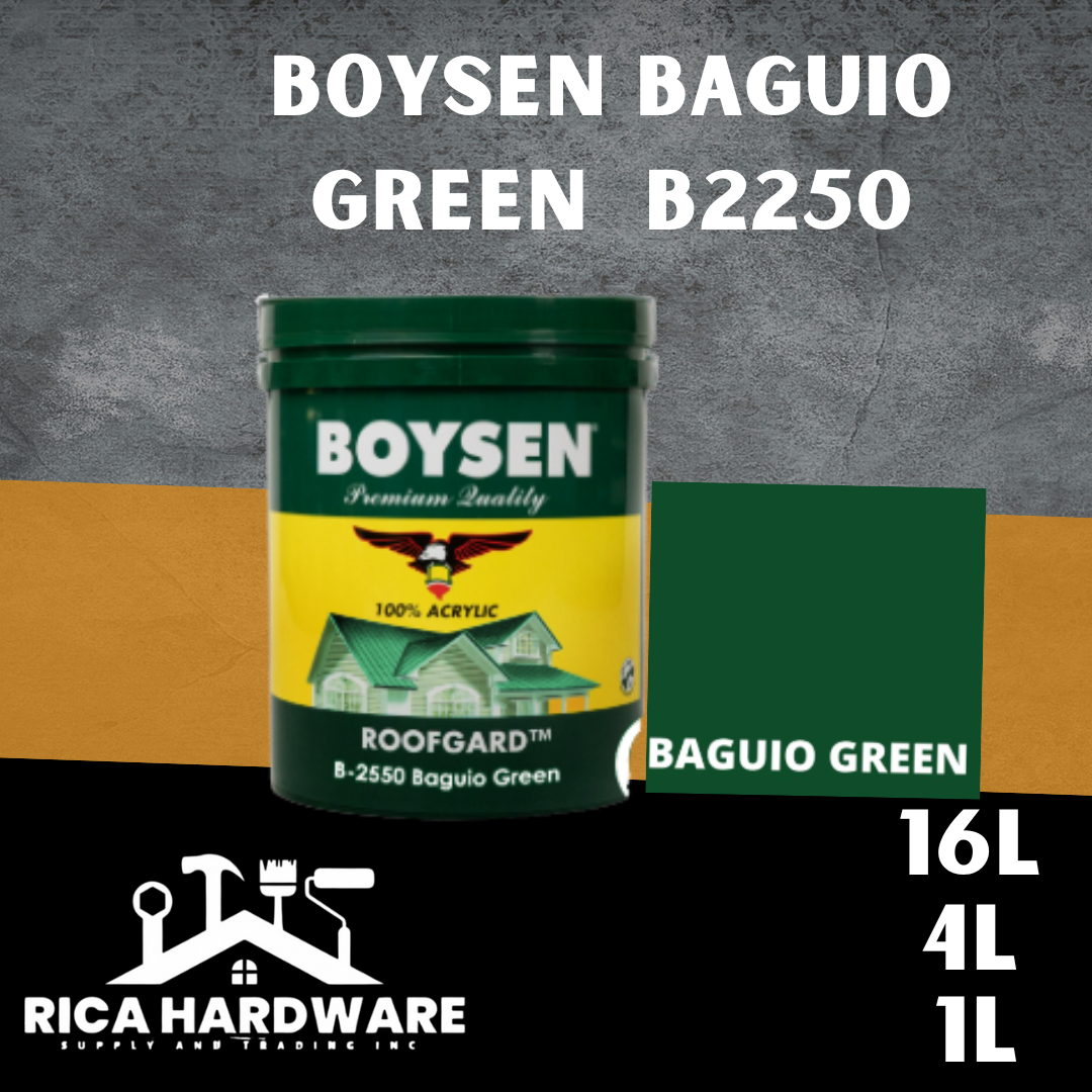 BOYSEN BAGUIO GREEN (4L) B2250