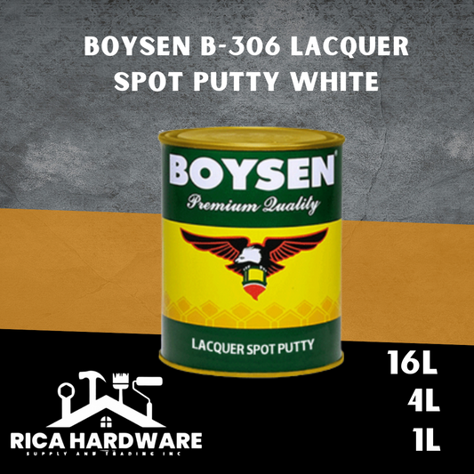 BOYSEN B-306 LACQUER SPOT PUTTY WHITE