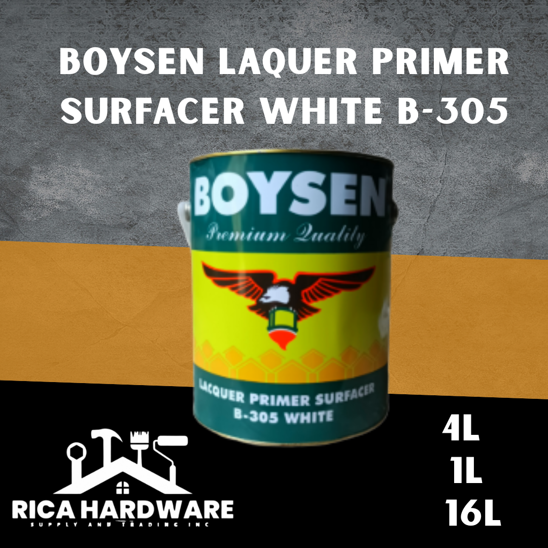BOYSEN LAQUER PRIMER SURFACER WHITE