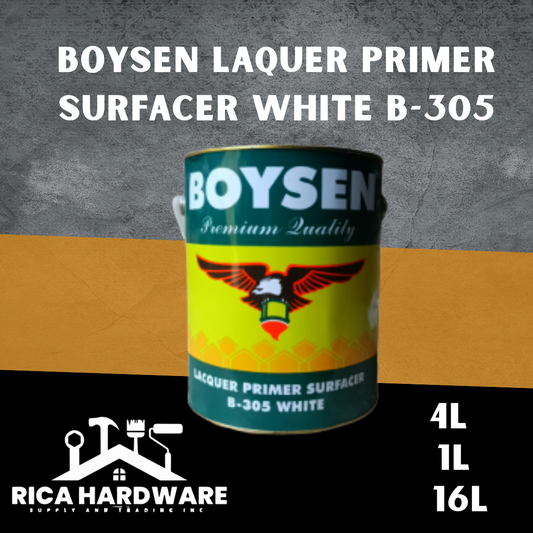 BOYSEN LAQUER PRIMER SURFACER WHITE