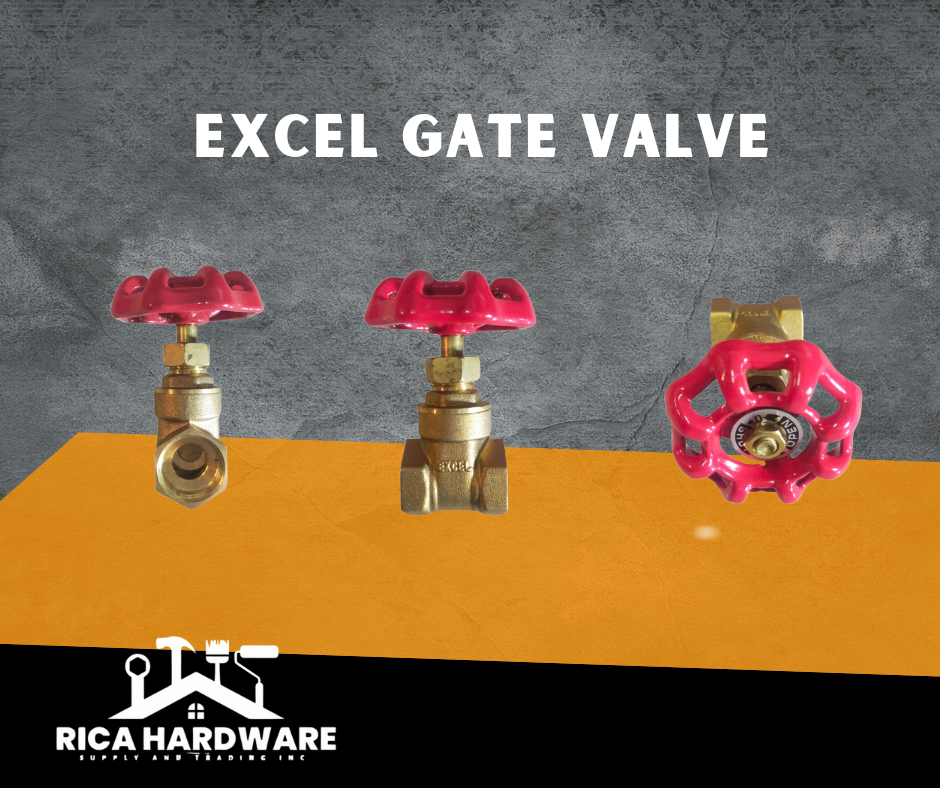 EXCEL GATE VALVE 1/2"