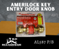 AMERILOCK KEYED ENTRY AL587 P/B