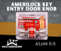 AMERILOCK KEYED ENTRY DOOR KNOB AL588 S/S