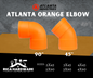 ATLANTA ORANGE ELBOW