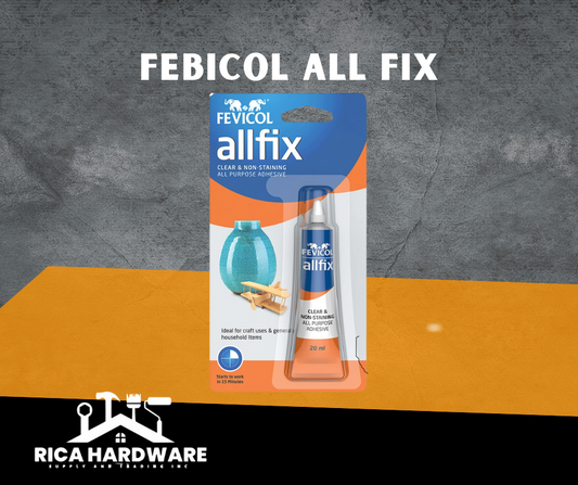 FEVICOL ALL FIX CLEAR AND NON STAINING ALL PURPOSE 20ML