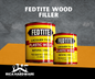 FEDTITE WOOD FILLER 1/4LITER