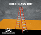FIBER GLASS LADDER (10FT)