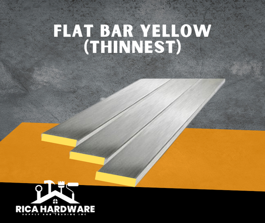 FLAT BAR YELLOW (THINNEST)