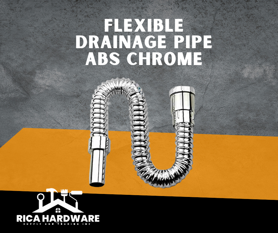 FLEXIBLE DRAINAGE PIPE ABS CHROME