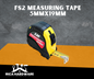 FS2 MEASURING TAPE 5MX19MM