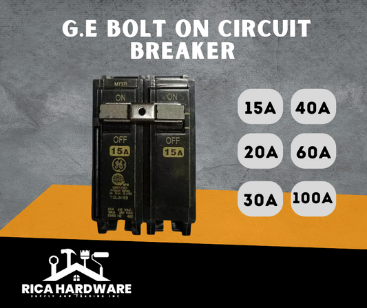 G.E BOLT ON CIRCUIT BREAKER