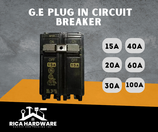 G.E PLUG IN CIRCUIT BREAKER