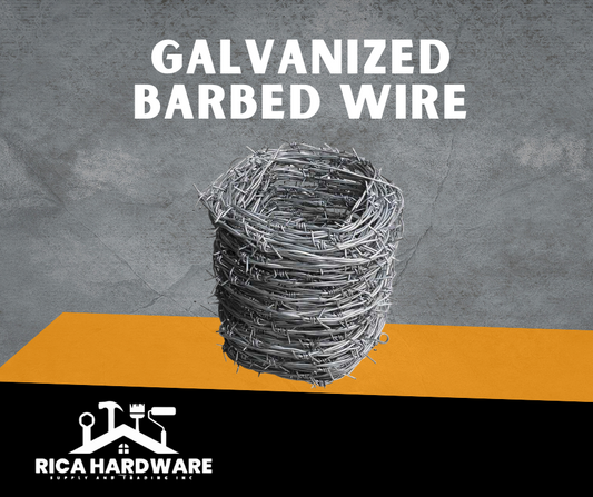GALVANIZED BARBED WIRE 14"