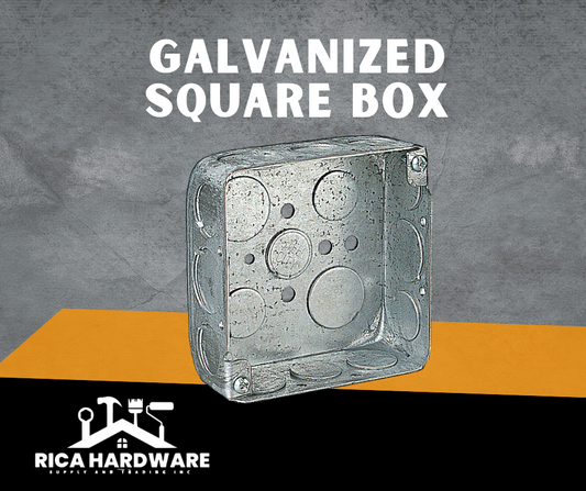 GALVANIZED SQUARE BOX