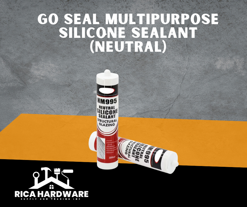 GO SEAL MULTIPURPOSE SILICONE SEALANT (NEUTRAL)