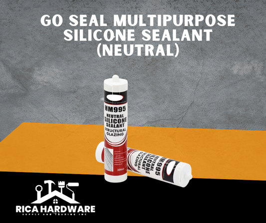 GO SEAL MULTIPURPOSE SILICONE SEALANT (NEUTRAL)