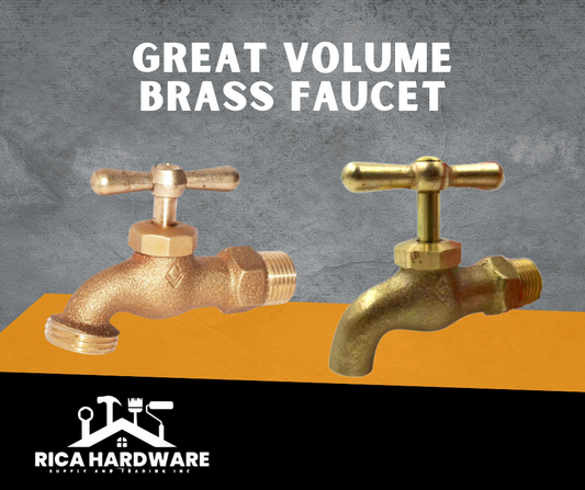 GREAT VOLUME BRASS FAUCET