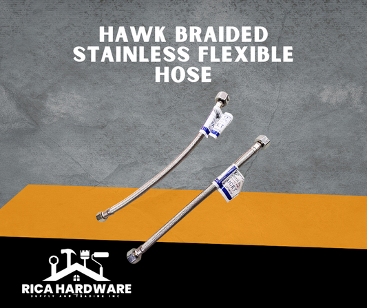 HAWK BRAIDED STAINLESS FLEXIBLE HOSE