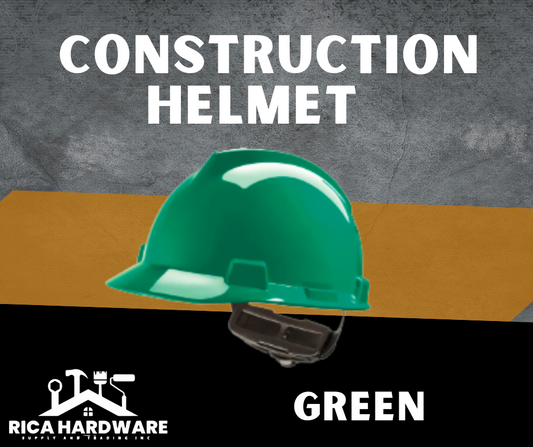 CONSTRUCTION HELMET GREEN