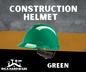 CONSTRUCTION HELMET GREEN