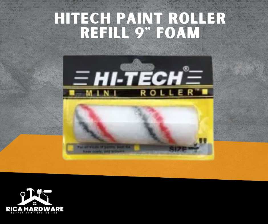 HITECH PAINT ROLLER REFILL 9" FOAM