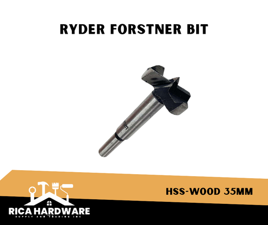 RYDER FORSTNER BIT HSS-WOOD 35mm