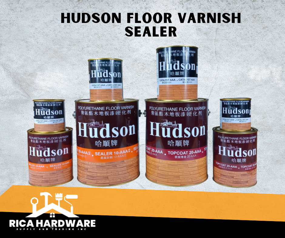 HUDSON FLOOR VARNISH SEALER & CATALYST SET (20-AA)