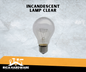 INCANDESCENT LAMP CLEAR