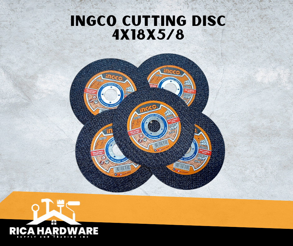 INGCO CUTTING DISC 4x18x5/8