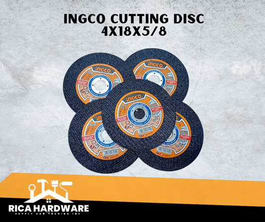 INGCO CUTTING DISC 4x18x5/8